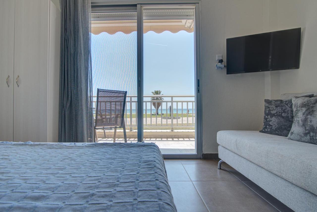 Chelona Apartments Nea Plagia Bagian luar foto